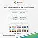 3D-Fuel Tough Pro PLA+ Filament for 3D Printing, Made in The USA, 3D Printer Filament, Dimensional Accuracy +/- 0.02 mm, 1.75 mm, 1 kg Spool, Industrial Gray