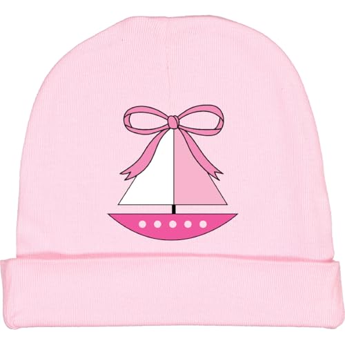 inktastic Sailboat Cute Pink Sailing Baby Beanie Hat
