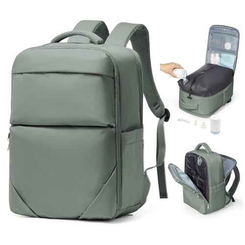 bergsalz Zaino Sottovuoto Ryanair 40x20x25 Viaggio Con Pompa Zaino Da Viaggio 40x20x25 Da Donna Uomo...