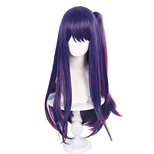 Ai Hoshino Wig & Cosplay Anime Oshi no Ko Costume Wig for Women and Girls