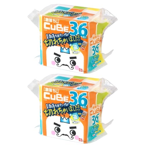 レック 激落ち キューブ カット済み 36個入×2個 (メラミンスポンジ) レック 激落ち キューブ カット済み 36個入×2個 (メラミンスポンジ)