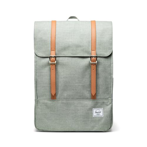 Herschel Supply Co. Herschel Survey Backpack, Iceberg Green Crosshatch (Limited Edition), One Size