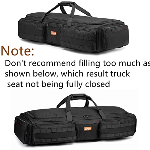 Rabjen Under Seat Storage Bag Backpack For Full Size Trucks (Black) #TOP4