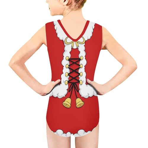 Image of INSTANTARTS Gymnastics Leotards Girl Dinosaur Dancewear Activewear Quick Dry