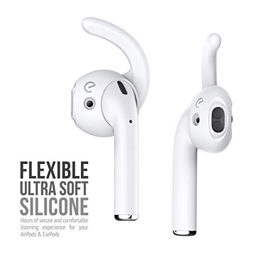 Keybudz FBA_EARBUDDYZ01_CLEAR Earbuddyz 2.0 Ear Hooks And Covers Accessories Compatible With Apple Airpods Gen 1 & 2 Or Earpods Headphones/Earphones/Earbuds thumb #3