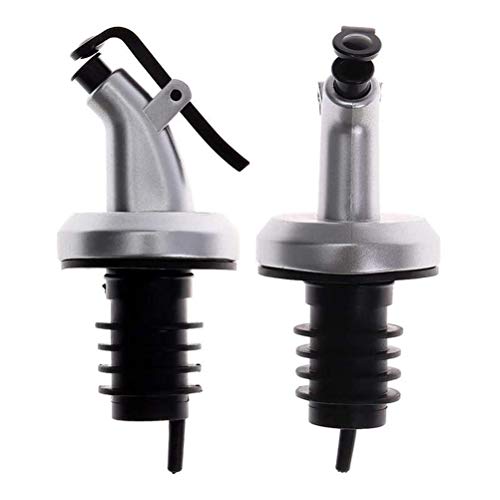 SANTITY Distributeur DHuile DOlive,Bouchon de Bouteille DHuile Bouteille éTanche Couvercle Rabattable Huile de Cuisine Bec Verseurs Distributeur de Bouteille,pour Cuisine Grill PâTes et Cuisson Cover