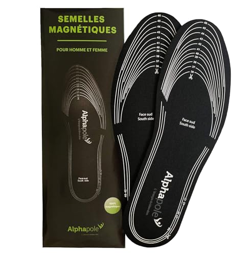 Semelles 100% magnétiques ergonomiques pour améliorer le bien-être
