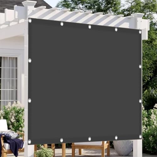 Toile ombrage 95% UV et imperméable pour protéger le patio de la chaleur