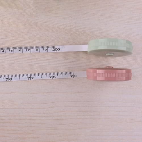 Set 3 cintas métricas retráctiles para costura 2 m miniatura 5