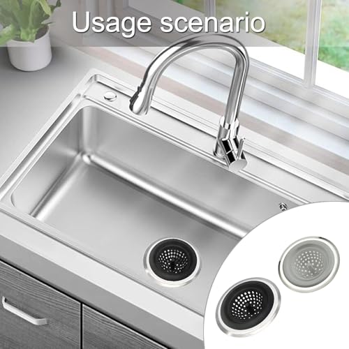 Filtro de fregadero de cocina de goma para desechos miniatura 2