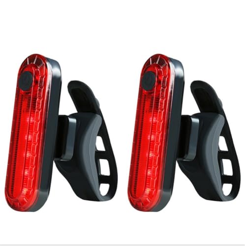 Feu arrière de vélo clignotant rechargeable pour sécurité vélo nuit