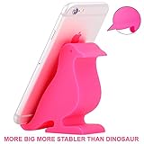 Plinrise Animal Series Phone Stand, Bird/Dove / Pigeon Silicone Cellphone Holder,Creative Phone Tablet Desktop Stand Mounts,Size:1.3