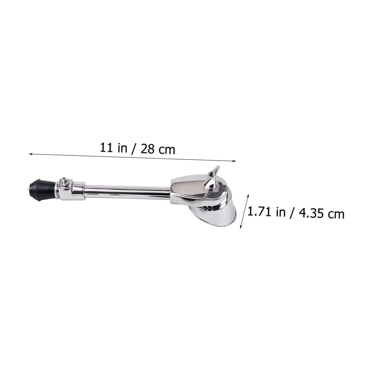 Gamba Tamburo in Acciaio Inox Set da 2, Supporto Wc403