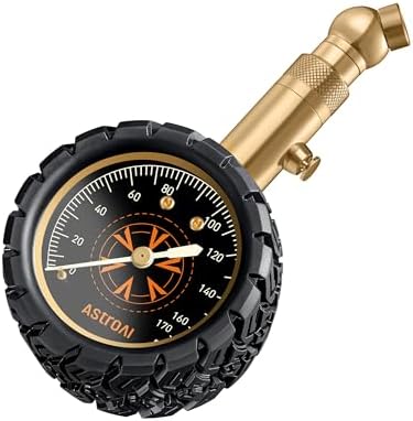 AstroAI Tire Pressure Gauge 6-170 PSI, ±1 PSI for Bicycle, Car, SUV