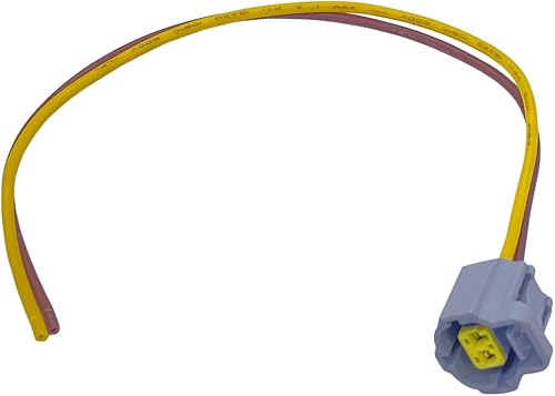 Amrxuts 158-0421 Sensor de temperatura del refrigerante Conector CTS Cable de arnés de enchufe de coleta para 2003-2021 Toyota 2 Wire 1580421