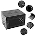 6U Black Wall Mount Server Cabinet Network Rack Vented Enclosure Locking Door, with A Maximum Load Capacity of 132.28 Pounds, 22.4 * 17.7 * 14.6 in