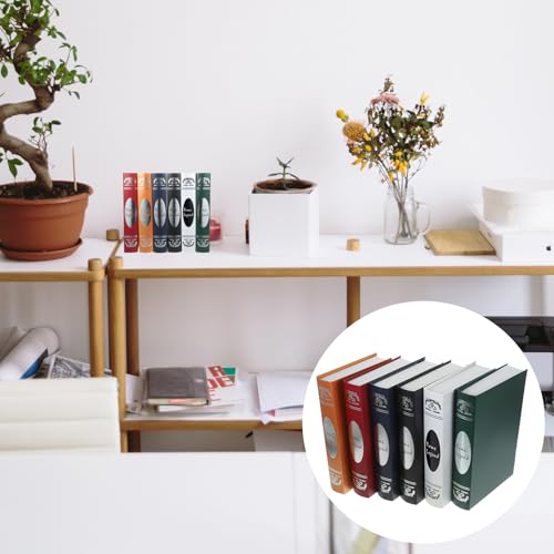 Faux livres décoratifs en papier couché et ornement de style rétro antique - 7