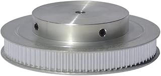 Pulley System CNC 80 Teeth GT2 Timing Pulley Bore 5mm 8mm for Belt Width 6mm Used in Linear 2GT Pulley 80Teeth 80T Pulley Block (Size : 8mm, Color : Black_6MM)