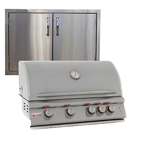 Blaze Grills 32 Inch 4Burner LTE Natural Gas Grill BLZ4LTENG with