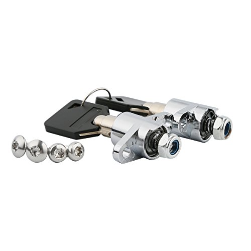 Juego de cerraduras para alforjas duras TCMT para Harley Touring miniatura 7