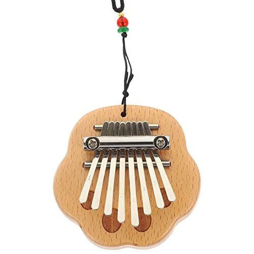 Toyvian Mini Kalimba Piano À Pouce 8 Touches Planche Plate Kalimba Lanière Bois Mbira Piano À Doigts Instrument De… - Les Beatles, Paul McCartney, John Lennon, RIngo Starr, George Harrison Toyvian Mini Kalimba Piano À Pouce 8 Touches Planche Plate Kalimba Lanière Bois Mbira Piano À Doigts Instrument De…