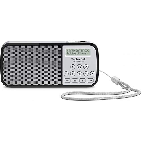 TechniSat TechniRadio RDR - draagbare DAB+ zakradio (DAB+, UKW AUX, USB, zaklamp) zilver - Image 3