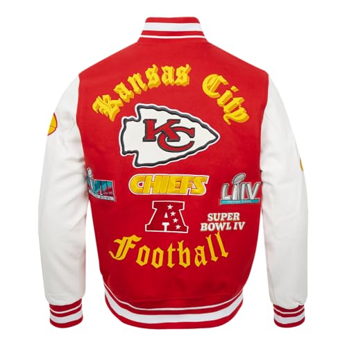 Image of Pro Standard Mens NFL Old English Varsity Jacket