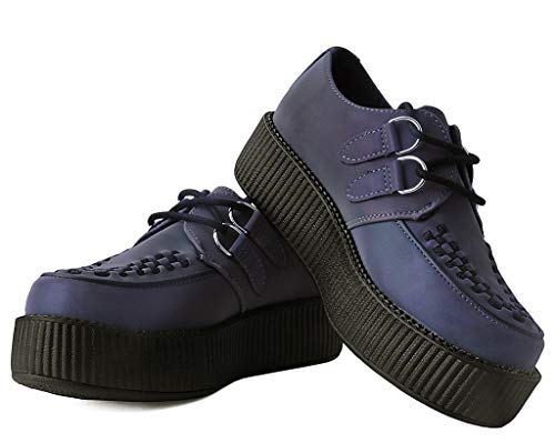 T.U.K. Shoes V9663 Unisex-Adult Creepers, Midnight Chameleon Viva Mondo Creeper4