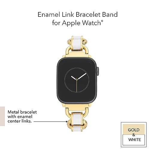 Image of Anne Klein Fashion Chain Bracelet for Apple Watch, Secure, Adjustable, Apple Watch Replacement Band, Fits Most Wrists