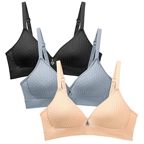 Girls Training Bra Wire Free Adjustable Straps Sports Bras