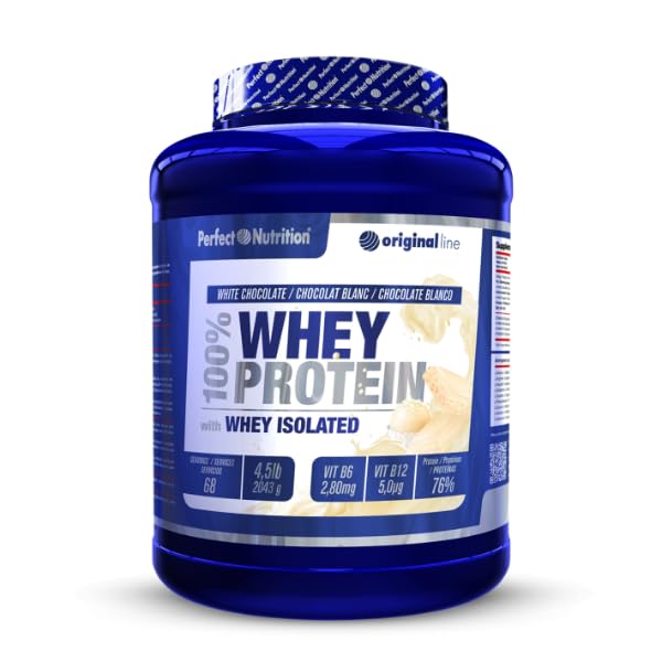 Perfect nutrition 100% Whey Protein + Iso - 2 Kg Cioccolato Bianco