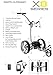 BATCADDY X8R Advanced Lithium 18-Hole Battery Powered Push Cart with Remote Control, Dual Motor, 9-Speeds and Reverse, Cruise Control, Anti-Tip Wheels & Downhill Control, Titanium Silver