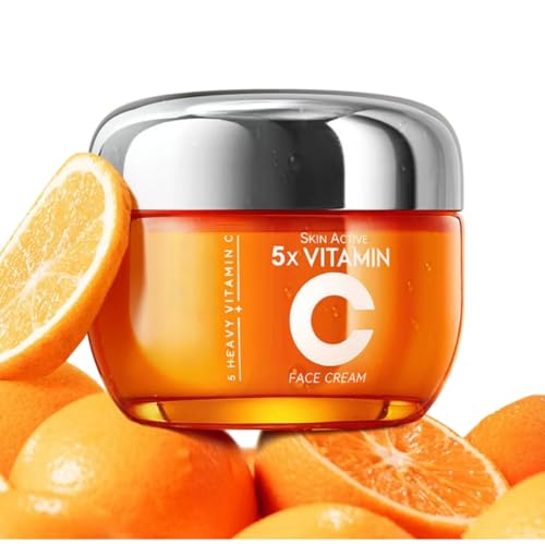 VC 5X Vitamin C Face Serum ? 30ml Hydrating, Brightening, Moisturizing Serum (Cream,50g)