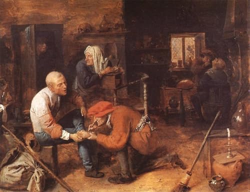 Impression sur toile l'Opération Adriaen Brouwer peinture moderne haute définition