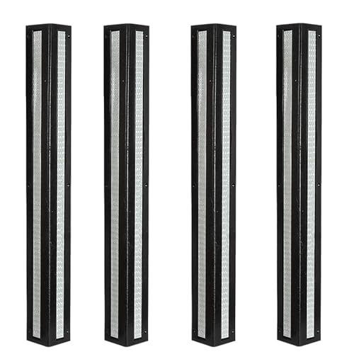 Protection d'angle de garage en caoutchouc L argent durable