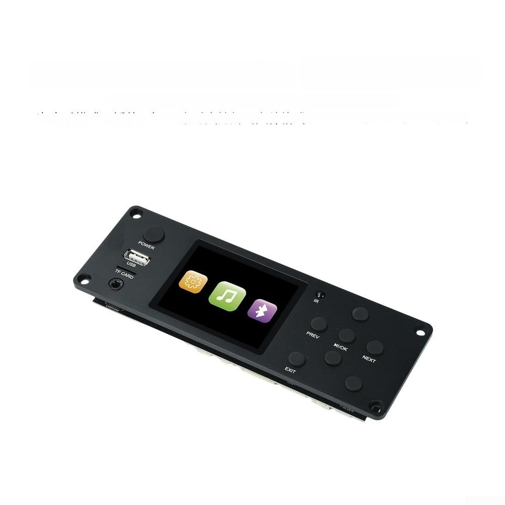 Carte décodeur audio sans fil 2,8" TFT BT5.3 (argent)