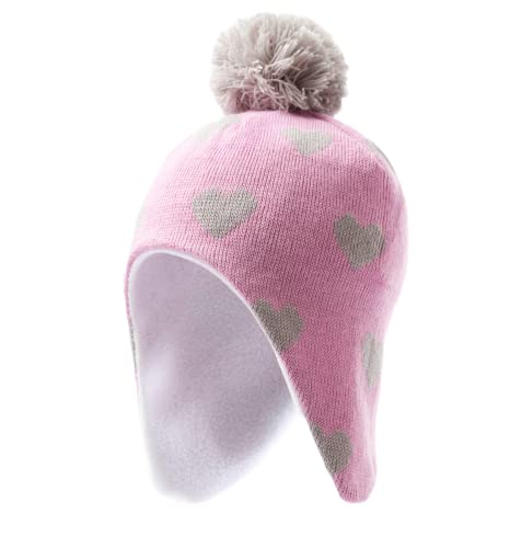 Kids Winter Hat - Beanies for Boys & Girls, Toddler Winter Hat With Ear Flaps