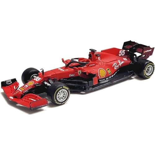 Bburago B18-36829S 1:43 F1 2021 Ferrari SF21 SAINZ, Varios diseños y Colores