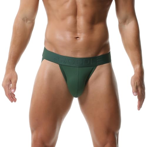 BRODDLE Men's Jockstrap Underwear Active Athletic Supporters Elastic Waistband Jock Straps Male2