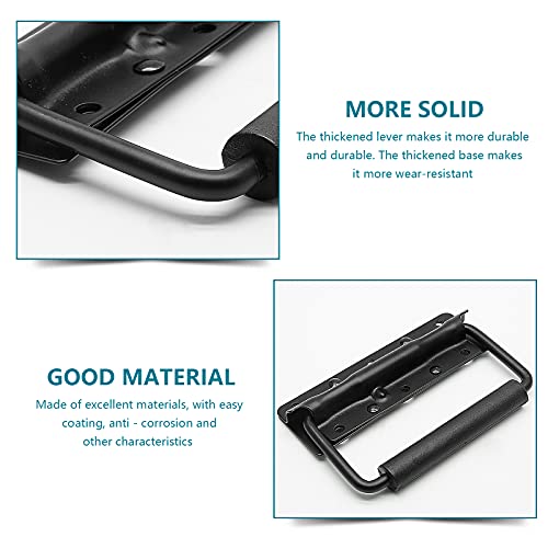 Bonsicoky JIAWONG210623012 2Pcs Surface Mount Spring Loaded Speaker Case Handles thumb #5