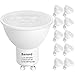 10 Pack 5W LED GU10 Bulbs, Banord 50W Halogen Bulbs Equivalent Soft Warm White 2700K Spotlight,420lm 40° Beam Angle GU10 LED Light Bulbs for Household, Office, Restaurants, Stores,etc. NOT Dimmable