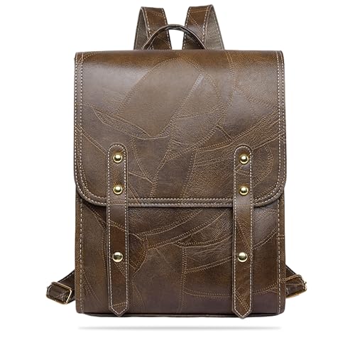 Image of Kraptick Stylish Casual Backpack | PU Leather Laptop Bag for Office, College & Travel | Lightweight & Spacious Daypack | Fits 13.3 inches Laptop | Fashionable & Durable Backpack for Women