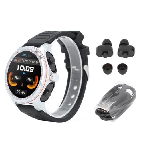 Ouitble Smartwatch con Cuffie Bluetooth, 2 in 1, Schermo HD