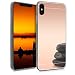 Produktbild kwmobile Hülle kompatibel mit Apple iPhone XS Max - Handyhülle - Handy Case in Rosegold spiegelnd