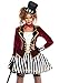 Produktbild Leg Avenue 8674402101 costume character Panamahut, Damen, Gestreift, (Multicolor), (Herstellergröße: Medium 10-12)