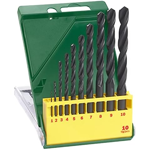 Bosch 10 Piece HSS-R Metal Drill Bit Set Cover
