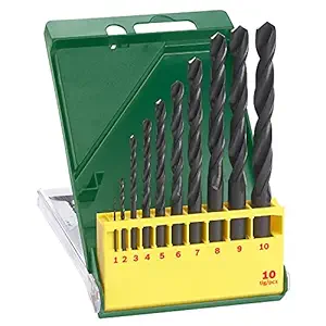 Bosch HSS-R Metal Drill Bit Set (10-Piece)