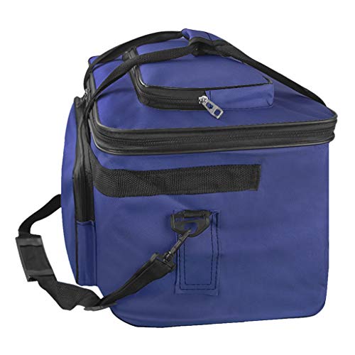 Image of Starsouce Large Capacity Art Supply Organizer Tote Bag - Padded Craft Storage with Adjustable Shoulder Strap, Foldable Travel Caddy for Brushes, Markers, Sketchbook, Watercolor Palette & More