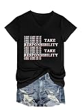 Take Responsibility Mouthwashing Shirt Mouthwashing Shirt Unisex V Neck T-Shirt