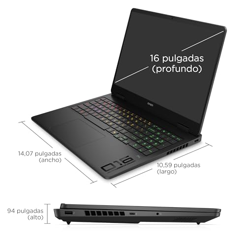 Variante de HP portatiles gaming OMEN 16 2.5K Negro, 32GB/1TB/RTX5070